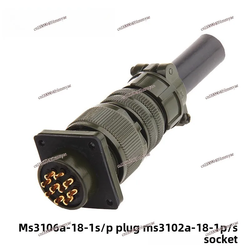 

Standard 10-pin aviation plug MS3106A-18-1P wiring harness connector MS3102A-18-1S