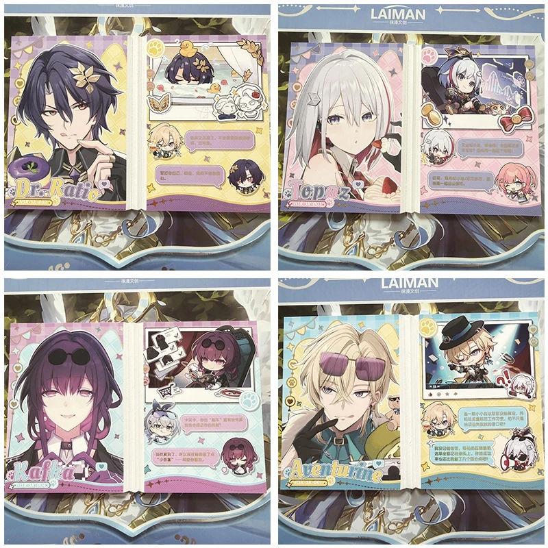 日本のアニメ女神物語二つ折りカードキャラクターカフカ・トパーズコレクタブルカードクリスマス誕生日ギフト子供のおもちゃ