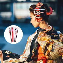 12 pezzi bastoncini per capelli bacchette per capelli in stile giapponese forchetta per capelli retrò accessori per capelli fai da te per le signore