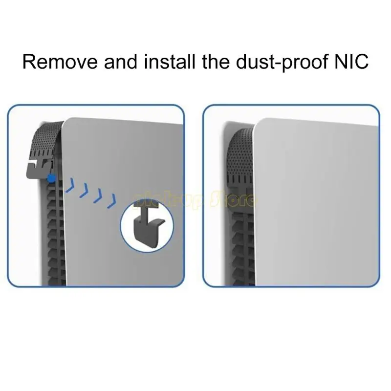 Q5wa Flexible Mesh Protector Net GamePad Scratchproof Skin Game Console Accessoires Host Middle Striangs Ventilation Net