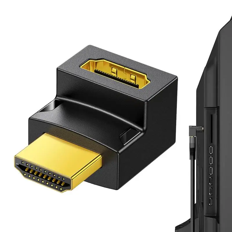 HDMI-Compatible to DVI VGA Adapter Gold Plated Converter Adapter Plug Play High Definition Video Transmission Cable Extender