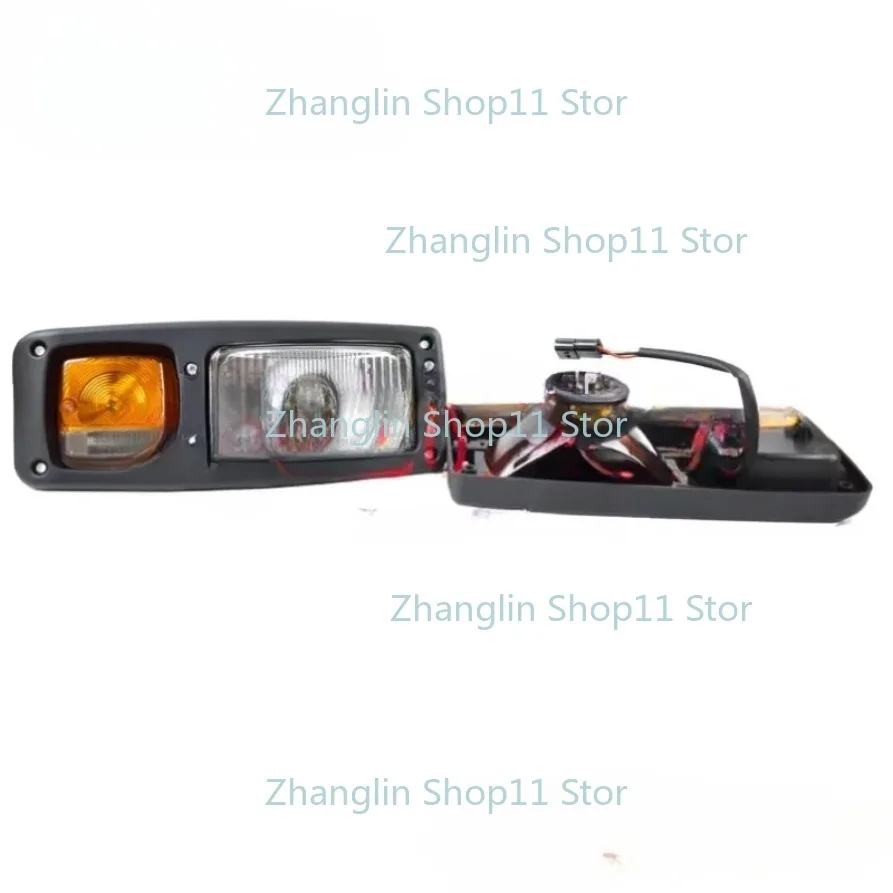 1pc For HYUNDAI Excavator Headlight R210W-9 210W-7 150W-9 60W-9 Hook Wheel Dig Taillight Turn Light Steering Lamp Work Light