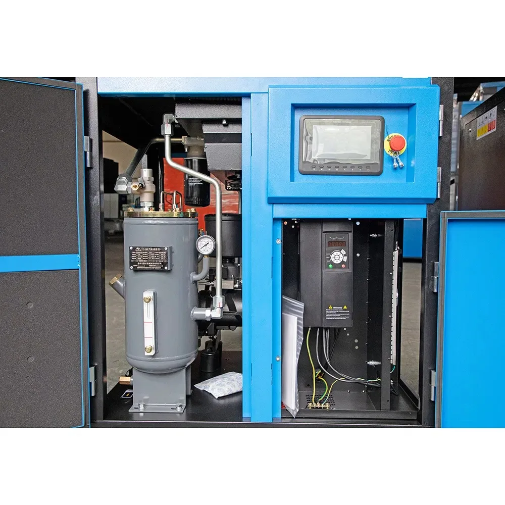 Compresor 7.5kw/11kw/15kw/22kw/30kw/37kw/45kw/55kw 40HP 8bar Permanent Magnet Variable Frequency Screw Compressor