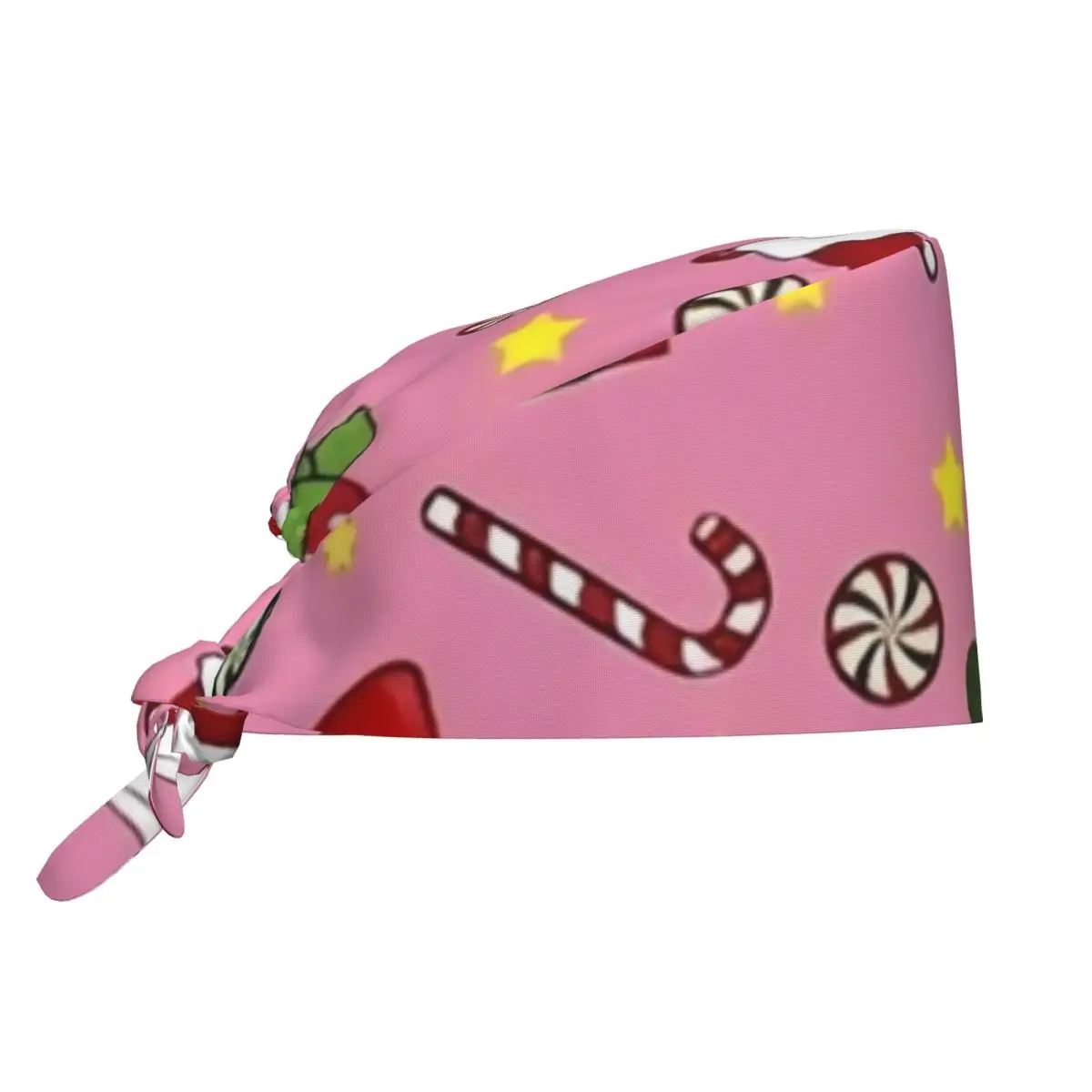 

Working Cap For Unisex Women G-Grinchs Cartoon Nursing Hats Adjustable Work Scrub Cap Stylish Tie Back Design Medical Hat