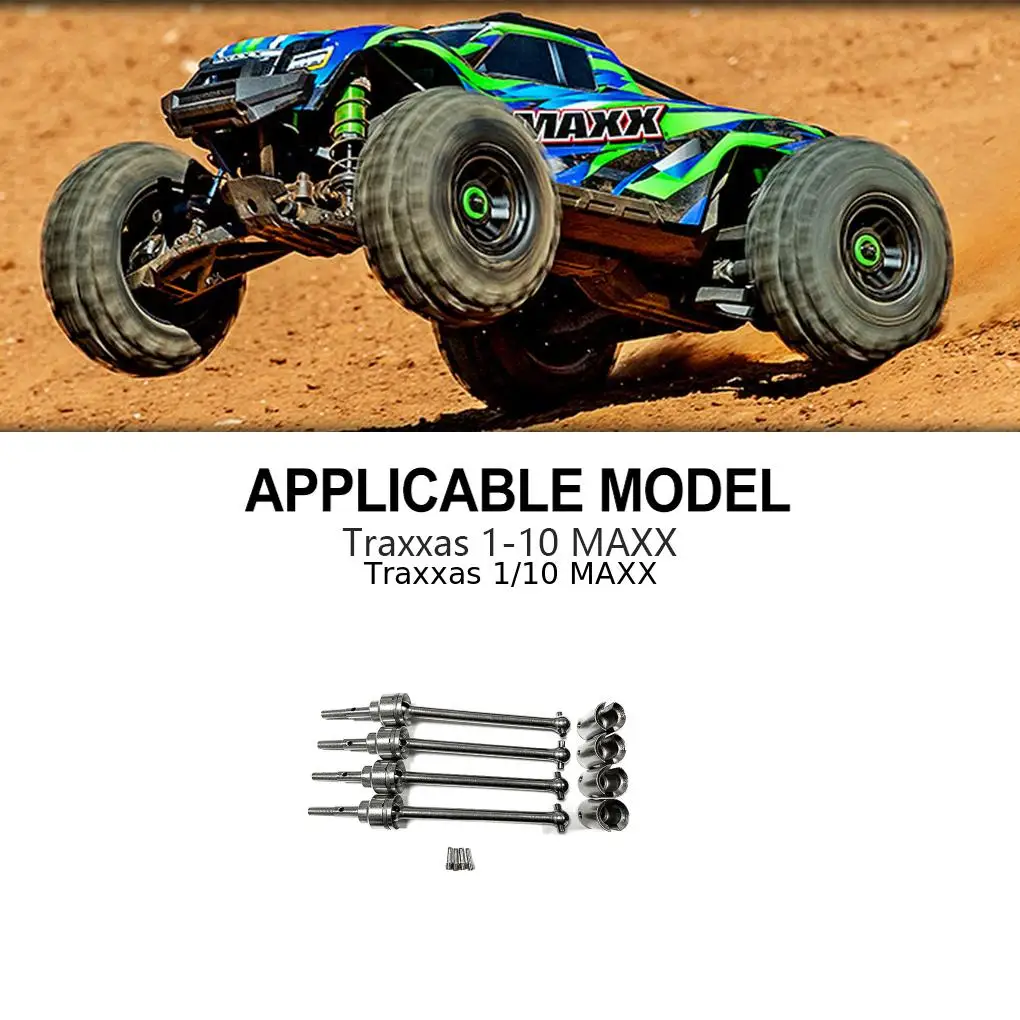 

Aluminum Alloy Spline Design Universal Drive Joint For 1/10 MAXX RC Car Part RC Car Accessories Replacement Parts