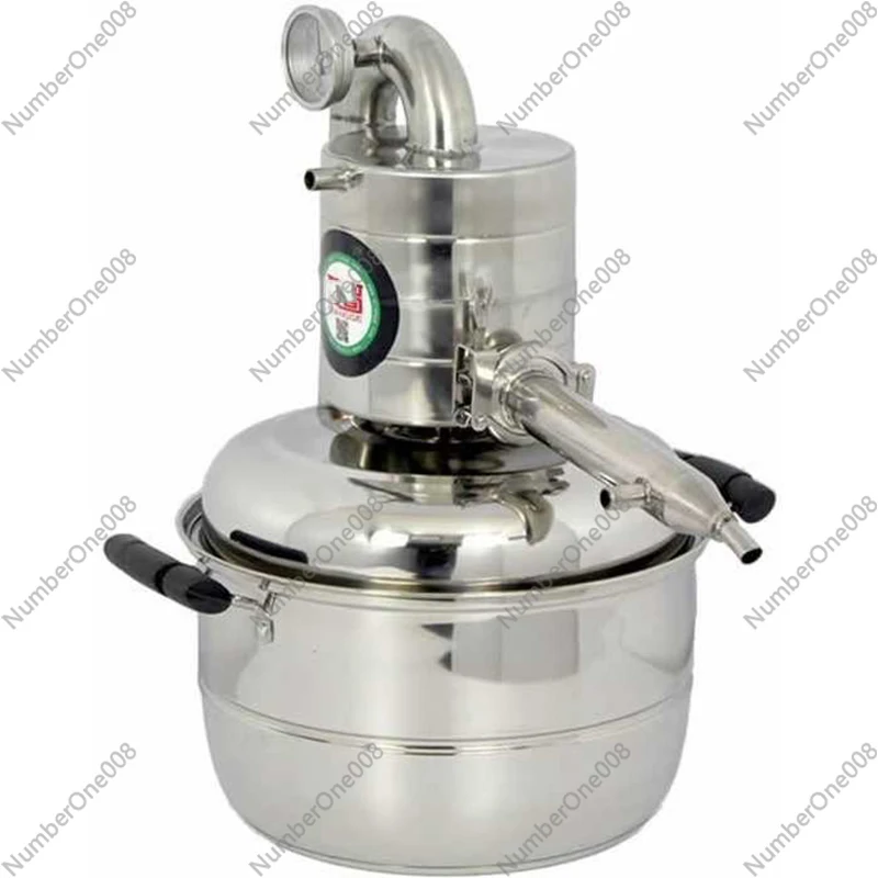 

304 Stainless Steel 10L Water Alcohol Distiller Small Household Brew Kit Still Wine Brewing Machine Distillation Equipment