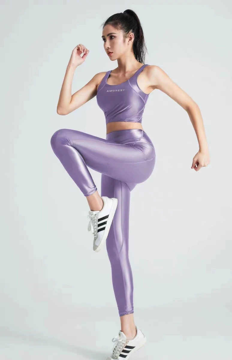 Knowdream-sexy leggings for women, high-waisted sports pants, tight-fitting pants, solid color