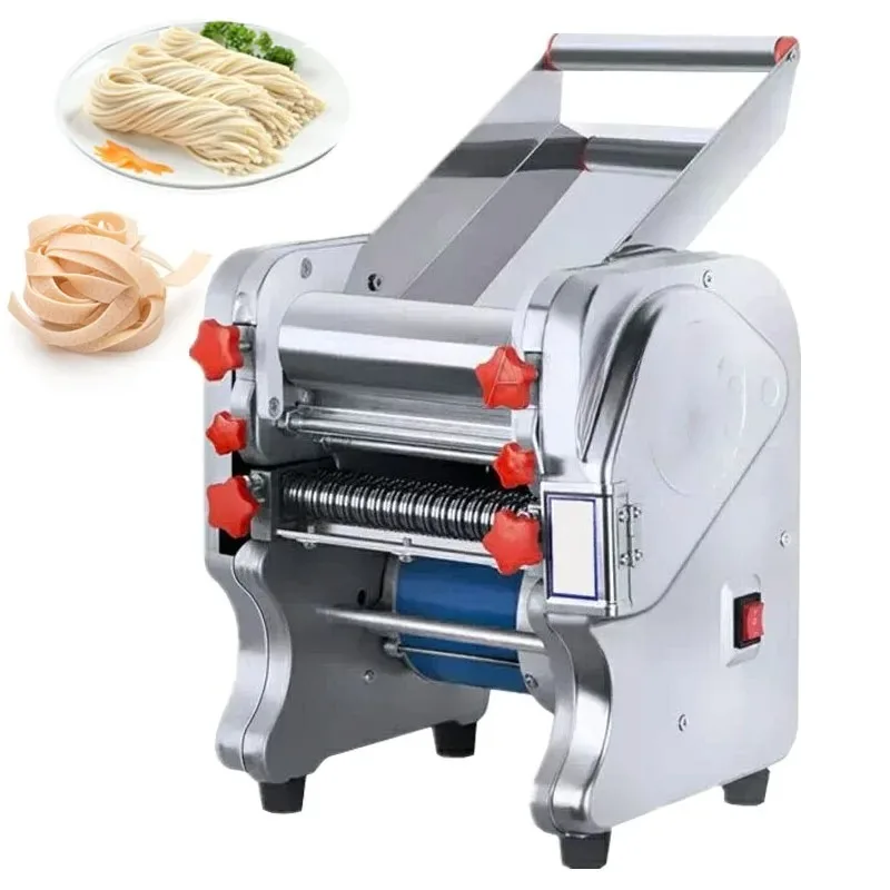 Automatic Noodles Machine Stainless Steel Dumpling Skin Electric Dough Pressing Machine