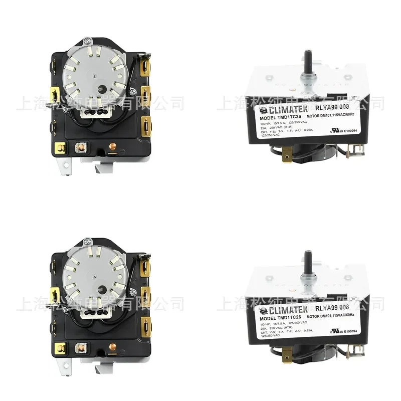 for WE04X22654 Dryer Accessories Timer 234D1296P017 Replacement Part Compatible with GE Hotpoint Kenmore Electric Gas Dryers