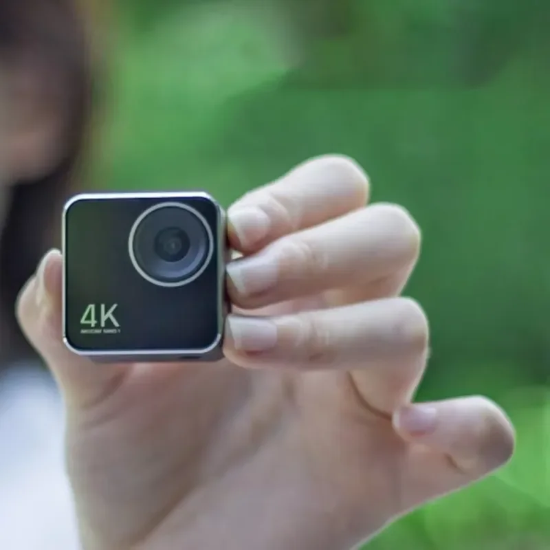 Smallest 4K 60FPS 12MP Helmet Motorcycle Action Camera Video Recording Waterproof EIS Anti-shake Outdoor Mini Camera 4k