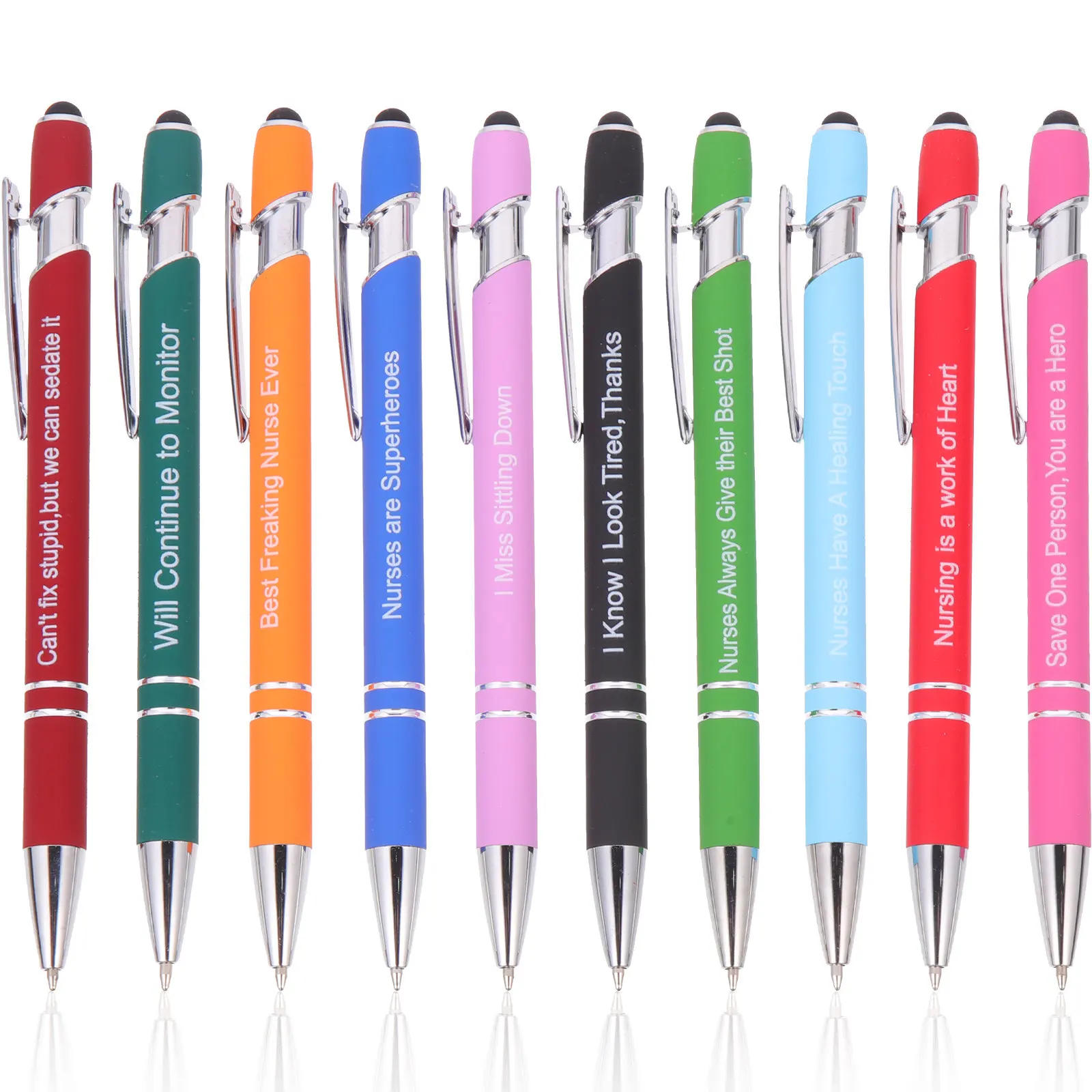 Ballpoint Pens Smooth Writing Office School Halloween Christmas New Year Click Pen Desktop Pen Black Ink Pen Multi Function Pen
