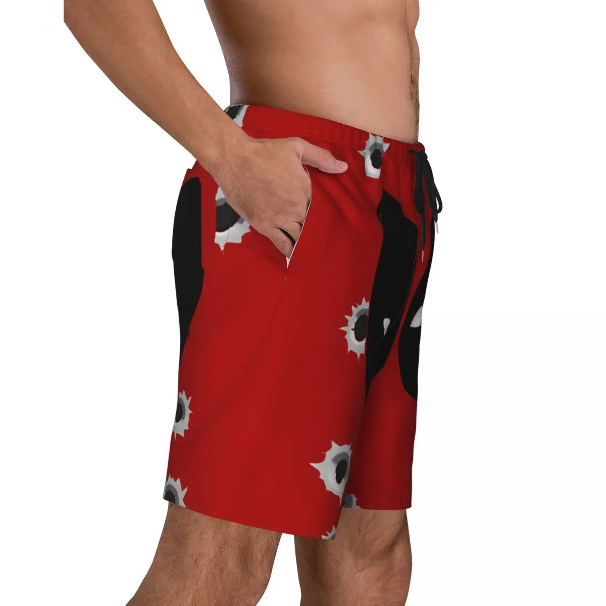 Ice Summer Men Deadpool Maximum Effort Shorts Women Trunks Beach Print Short Pants Swim Casual Sweatpants