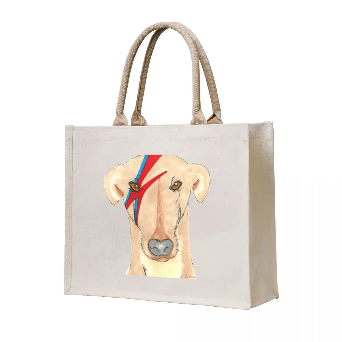 

Ziggy Stardog - Greyhound Tote Bag Custom bag tote bags aesthetic Women's bag shopper woman