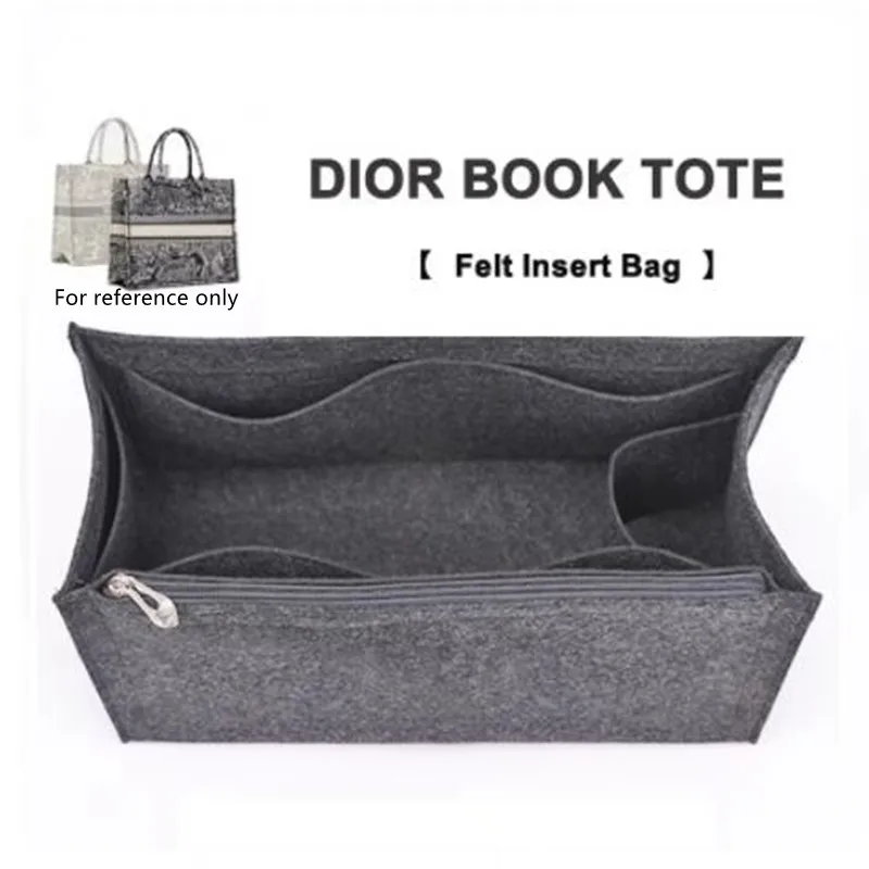 Fits For Book Tote Felt Insert Bag Organizer Women Handbag Makeup Cosmetic Bags Travel Inner Purse Storage Bag