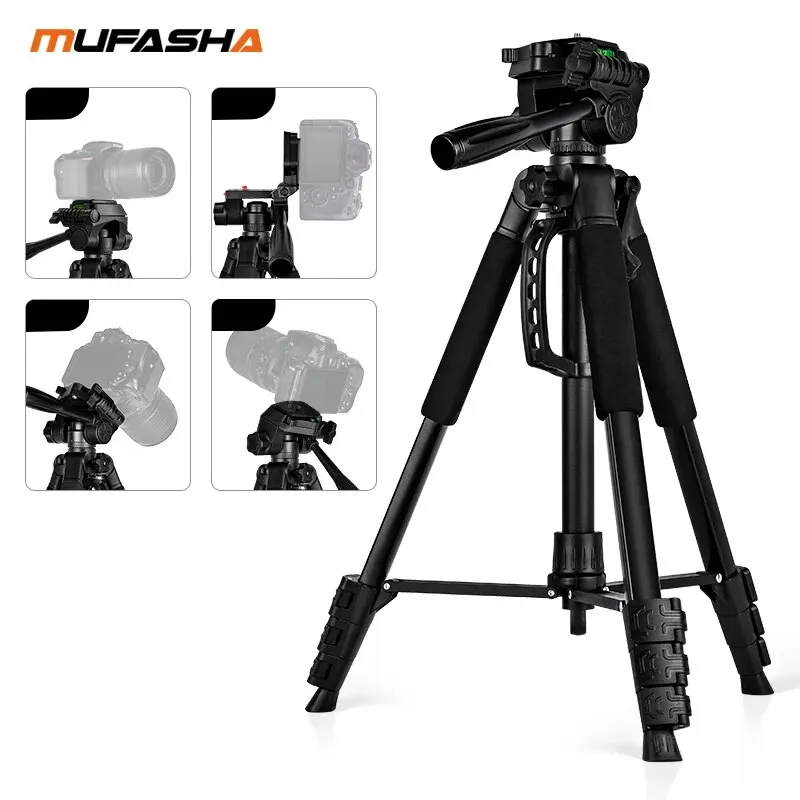 Portable Lightweight Tripod & Laser Levels Accressios With Carrying Bag and 1/4 Inch Thread