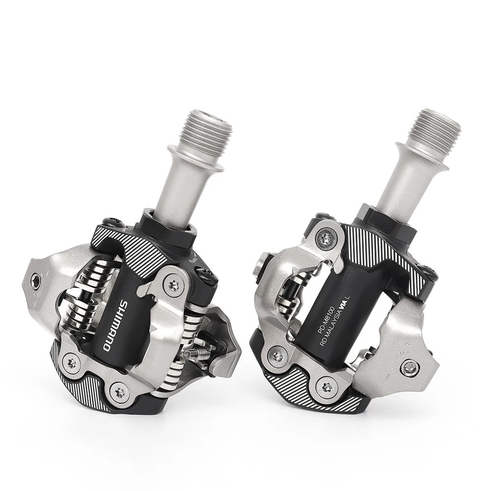 SHIMANO DEORE XT PD-M8100 MTB Bike Pedals SPD Self-Locking Outdoor Off-Road Riding Pedals Mountain Bicycle Original Accessories