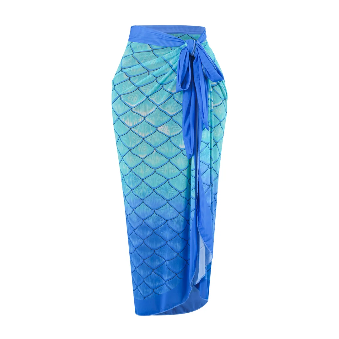 S - XXL Neuer, pinkfarbener, einteiliger Badeanzug für Damen, mit Reißverschluss, langärmelig, mit Rock, bedruckt, Damen-Badebekleidung V7344 – Detail 16