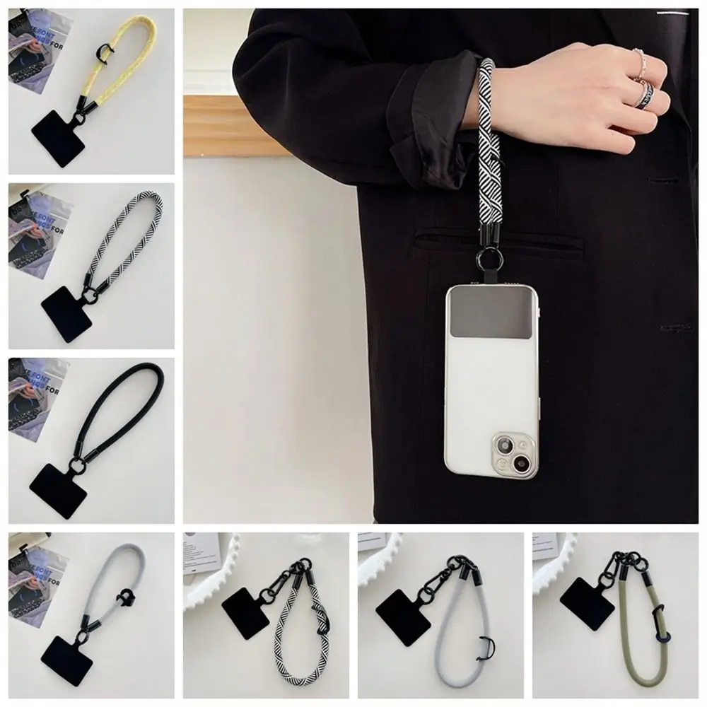 Snake Texture Phone Wrist Strap Anti-lost Safety Rope Cellphone Lanyard Nylon Phone Charm Mobile Phone Strap Telephone Jewelry