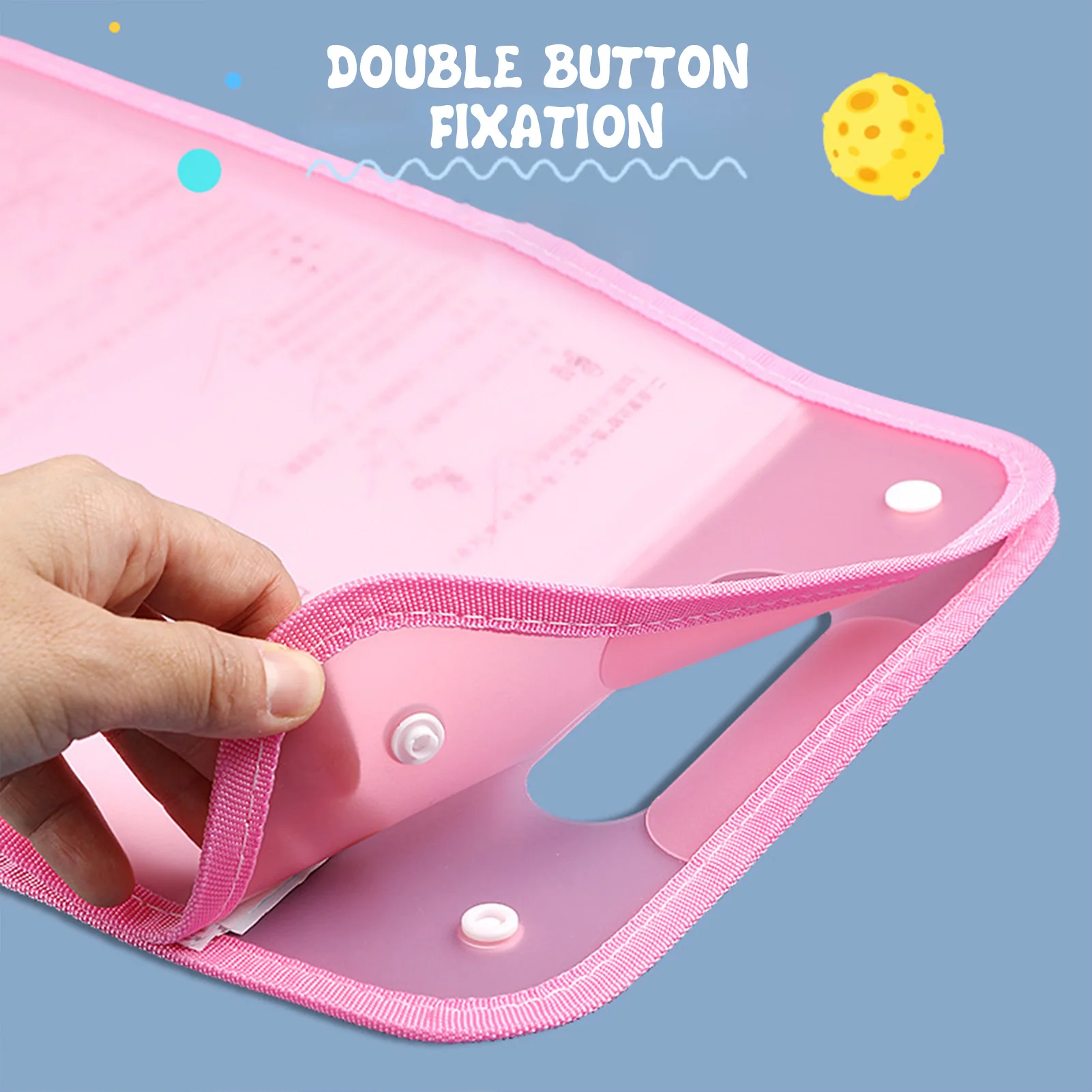 Multi-layer A4 Paper File Folder Large Capacity Important Planning File Organizer Suitable for School Business Office