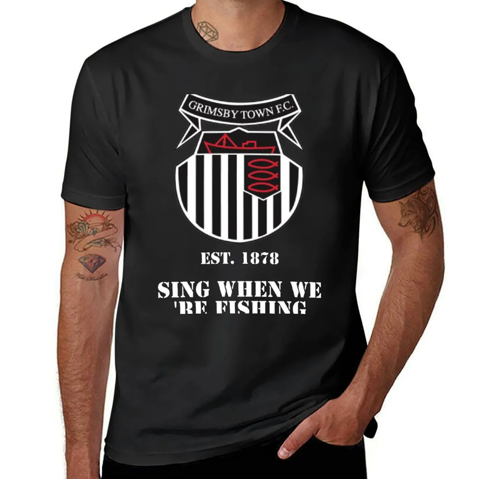 

GRIMSBY TOWN FC T-Shirt customs design your own aesthetic clothes plus sizes boys animal print oversized t shirt men