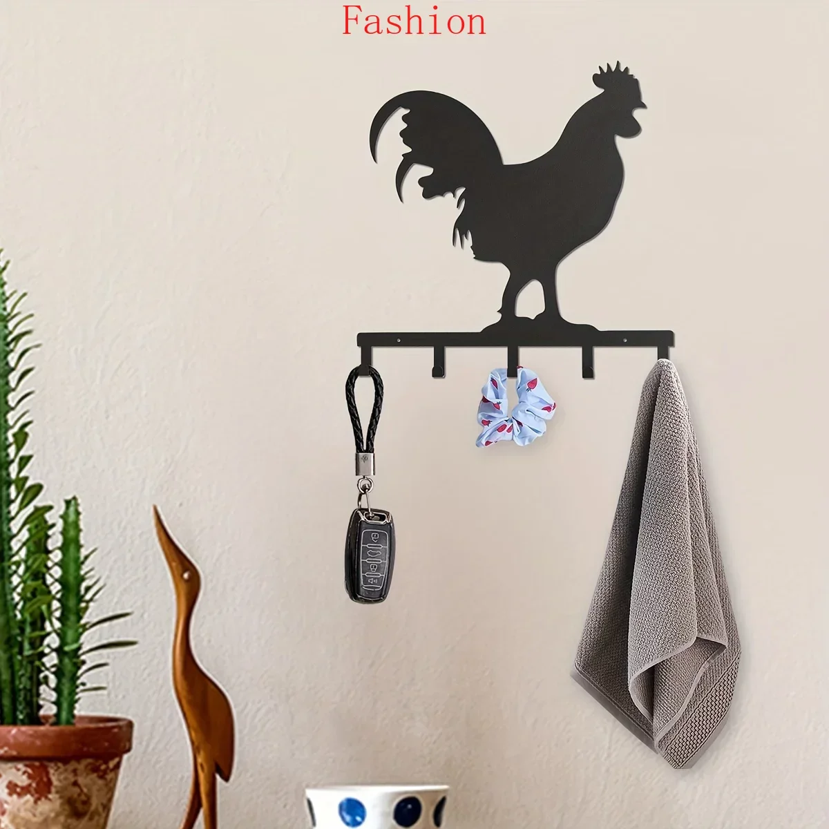 

CIFBUY Household MultiPurpose Clothes Bag Key Hanger Hooks Wall Decoration Practical and Beautiful Decorative Keychain Hook wall