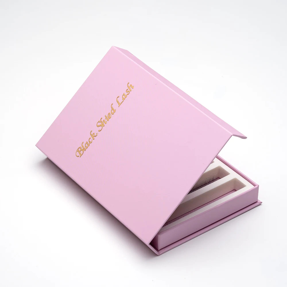 Wąskie 1000 Sztuk Sztucznych Rzęs Koreańskie Narzędzia do Makijażu Urody Ultra Szybkie Kępki Rzęs 5D 6D 8D Naturalne Cienkie Rzęsy na Bazie Książki