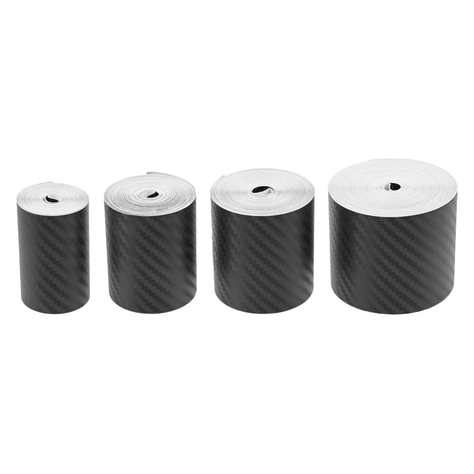 1/3/5/7/10M 3D Carbon Fiber Car Sticker DIY Paste Protector Strip Auto Door Edge Sill Side Mirror Tape Waterproof Protect Film