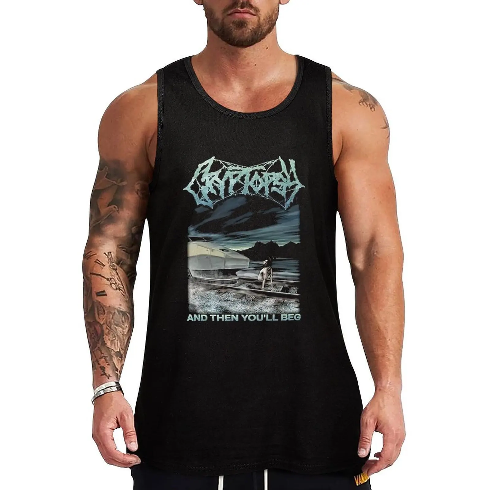 

Cryptopsy And Then You'll Beg Tank Top Top sports suits summer summer 2025