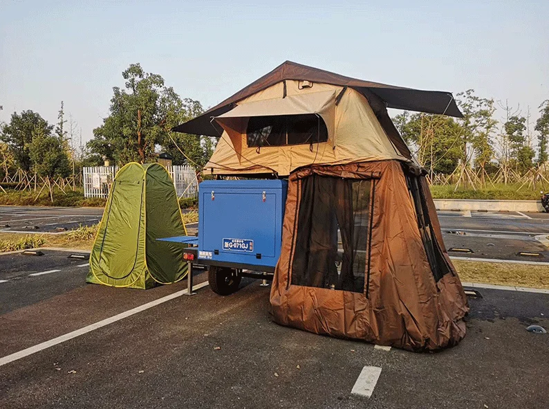 Vehicle Suv Pickup Top Roof And Side   For Camping Soft