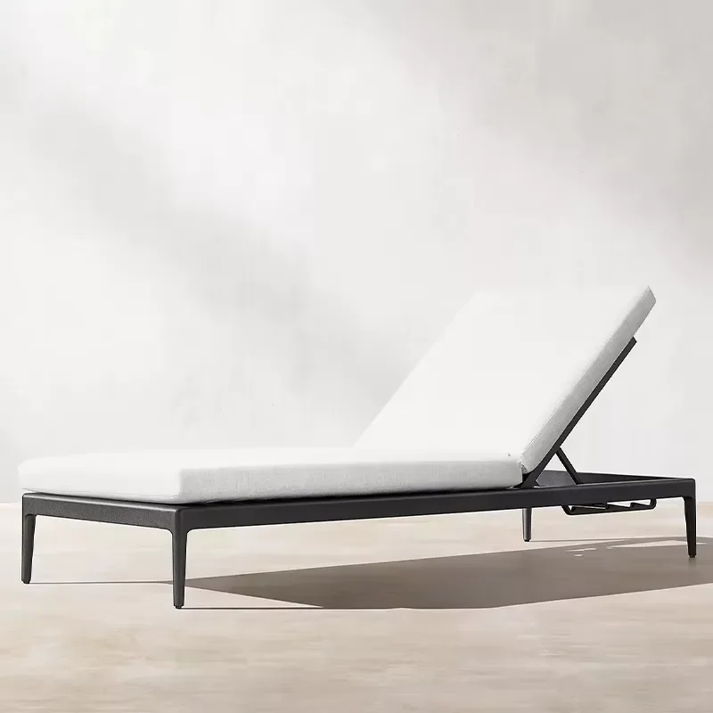 Aluminum Garden Sun Beach Lounge Chairs Outdoor Furniture Lounger Chaise Metal Lounger Set