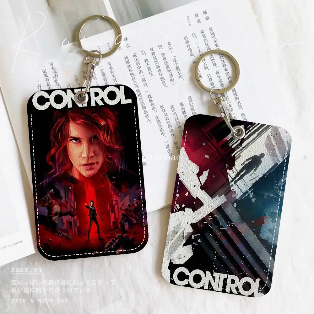 Classic Role Game C-Control Personalised Holder Suitable for Bank card,Subway, Bus Card Wallet Card Case Badge Holder Keychain