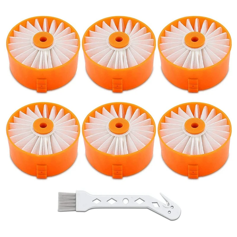 Filtros de repuesto para aspiradora Black Decker BSV2020G BSV2020P Powerseries Extreme, palo inalámbrico, paquete de 6 unidades