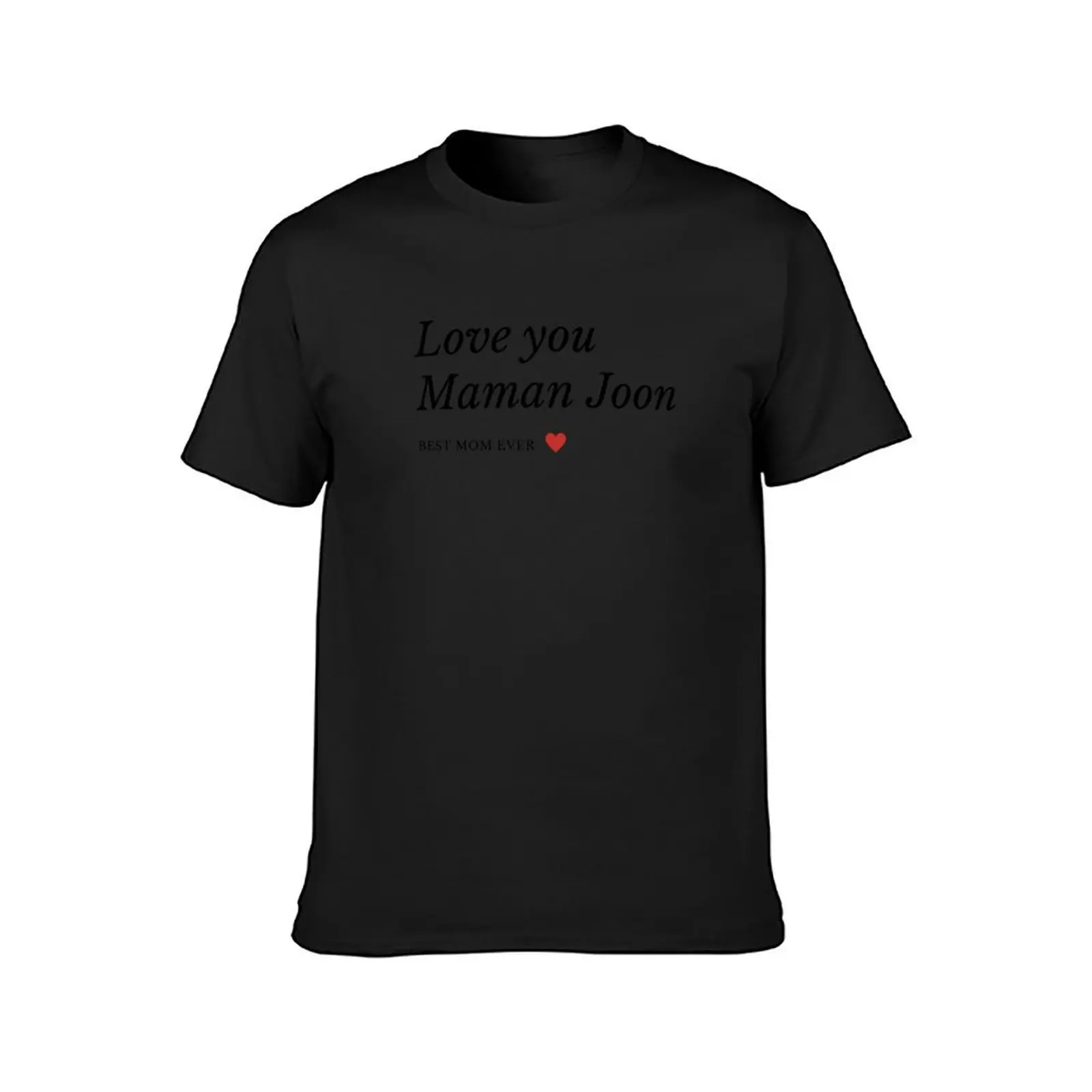 Love you Maman Joon - Persian Art T-Shirt customs anime Men's clothing