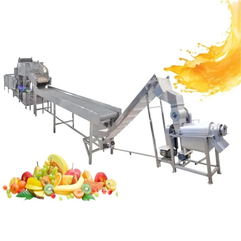 NFC Orange Juice Processing Equipment Small Scale Fruit Juice Production Line for Beverage Custom