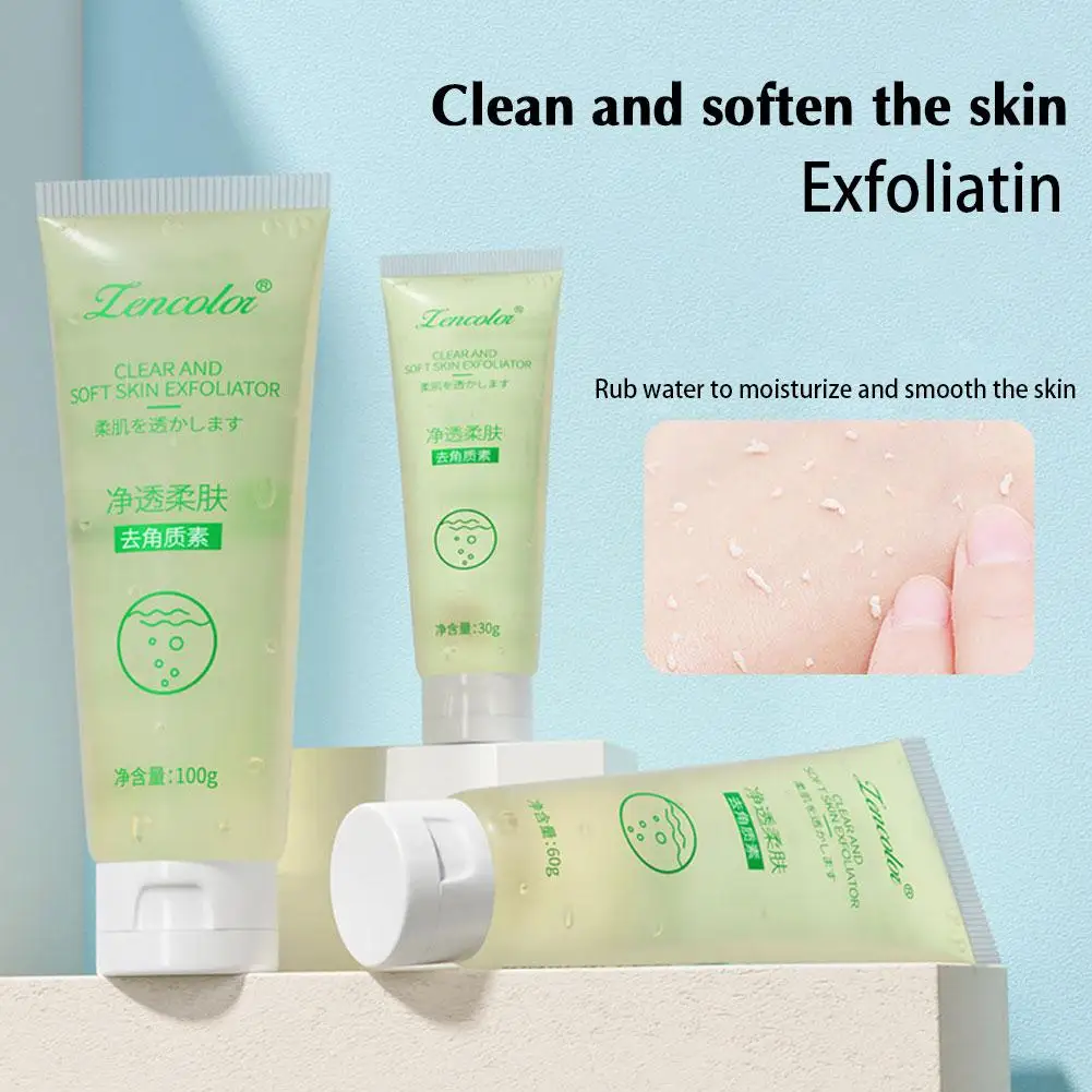 

Effective Aloe Vera Gel Exfoliating Cream Deep Cleansing Nourishing Moisturizer Skincare Repair Whitening Gentle 60g A7Z5