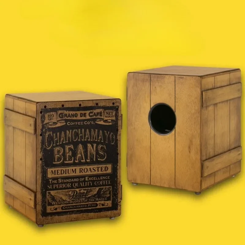 لؤلؤة طبل الرقص مرافقة كاجون اليوغا التأمل الأداء المهني كاجون العلاج الصوتي شفاء أدوات قرع