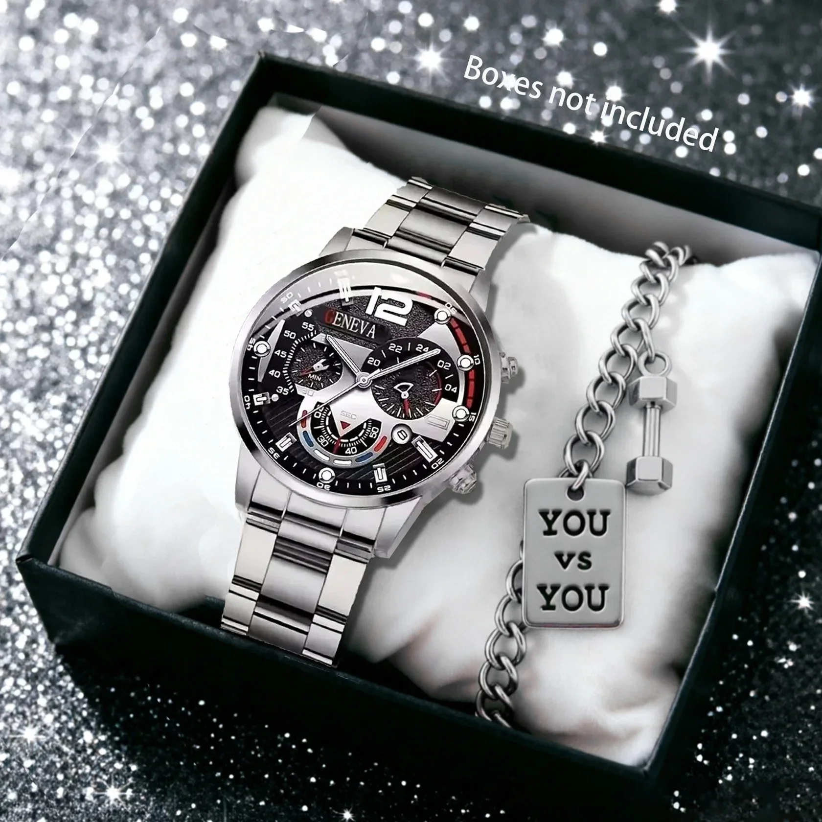 Brand New Men's Casual Fashion Watch Bracelet, Minimalist Watch, Perfect for Daily Commuting, Perfect Gift for Friends