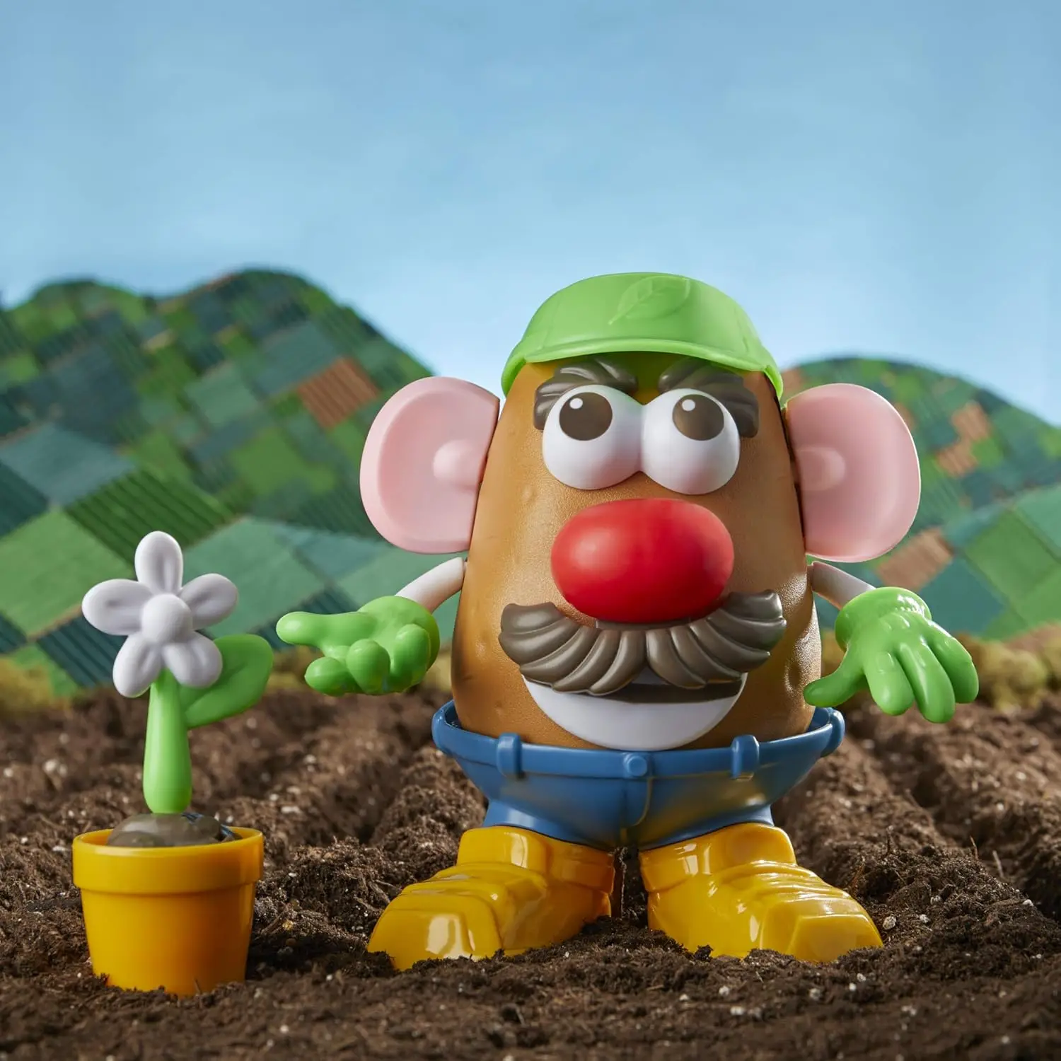 18CM Hasbro Disney Toy Story Mr.potato Head Mr.goes Educational Toys Action Figures Gift for Child