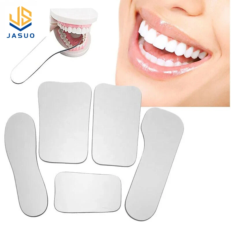 

5pcs Dental reflector mirror Mouth Mirror Double-Sided Mirror orthodontic photographic image Intraoral Mirrors teeth whitening
