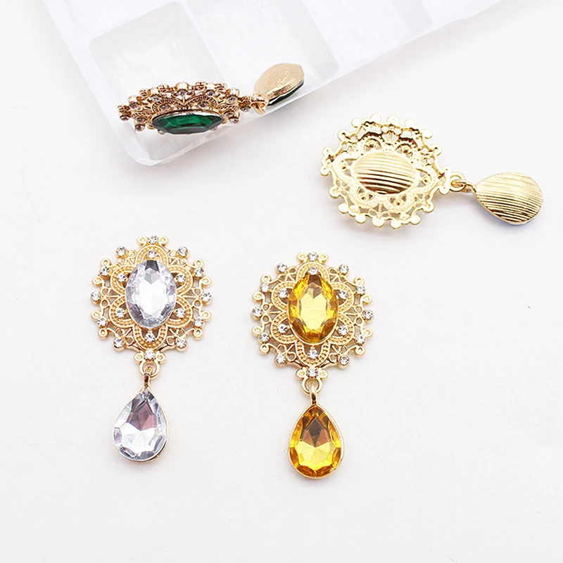 Crystal Rhinestone Brooch Accessories DIY Wedding Invitation Card Wine Glass Gift Box Creative Decoration Clothing Accessories