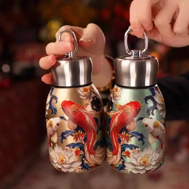 

Кружка, большая чашка для живота, подарочная чашка с принтом, товары для дома, портативная уличная маленькая емкость, нержавеющая сталь 304, с вакуумной изоляцией