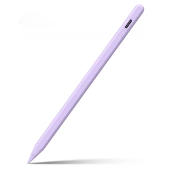 PURPLE STYLUS PENCIL FOR IPAD 2018-2024 PALM REJECTION MAGNETIC