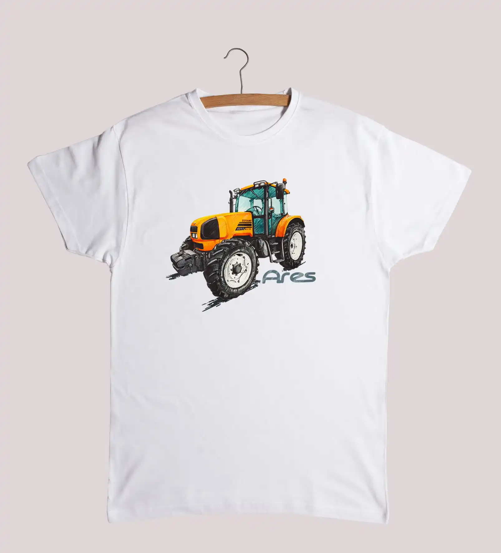 France Built Ares 620 Tractor T-Shirt. Summer Cotton Short Sleeve O-Neck Mens T Shirt New S-3XL