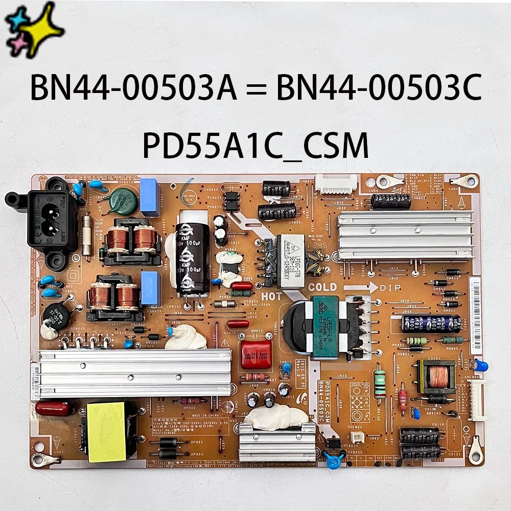 

Authentic Original TV Power Board BN44-00503A = BN44-00503C PD55A1C_CSM Working Normally And is for TVs UN50ES6150F UN50ES6150