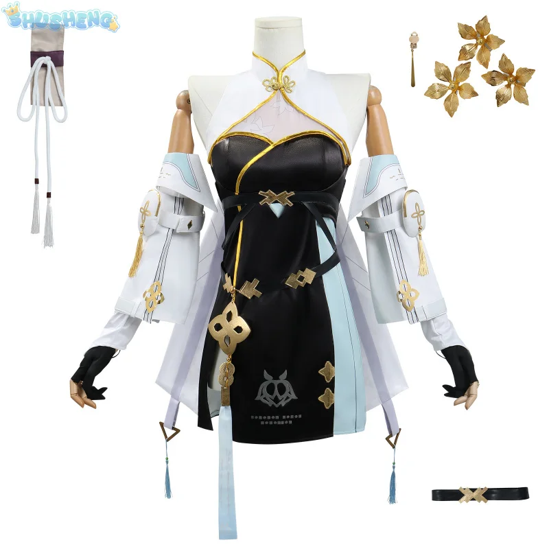 

Wuthering Waves Yangyang Baizhi Game Suit Sweet Lovely Uniform Cosplay Costume Halloween Carnival Party Role Play Outfit Women