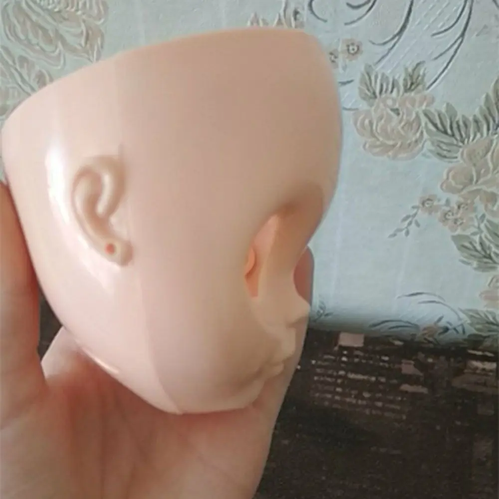 Plastic For 1/6 Blyth doll factory blyth doll faceplate with backplate no makeup face and screw