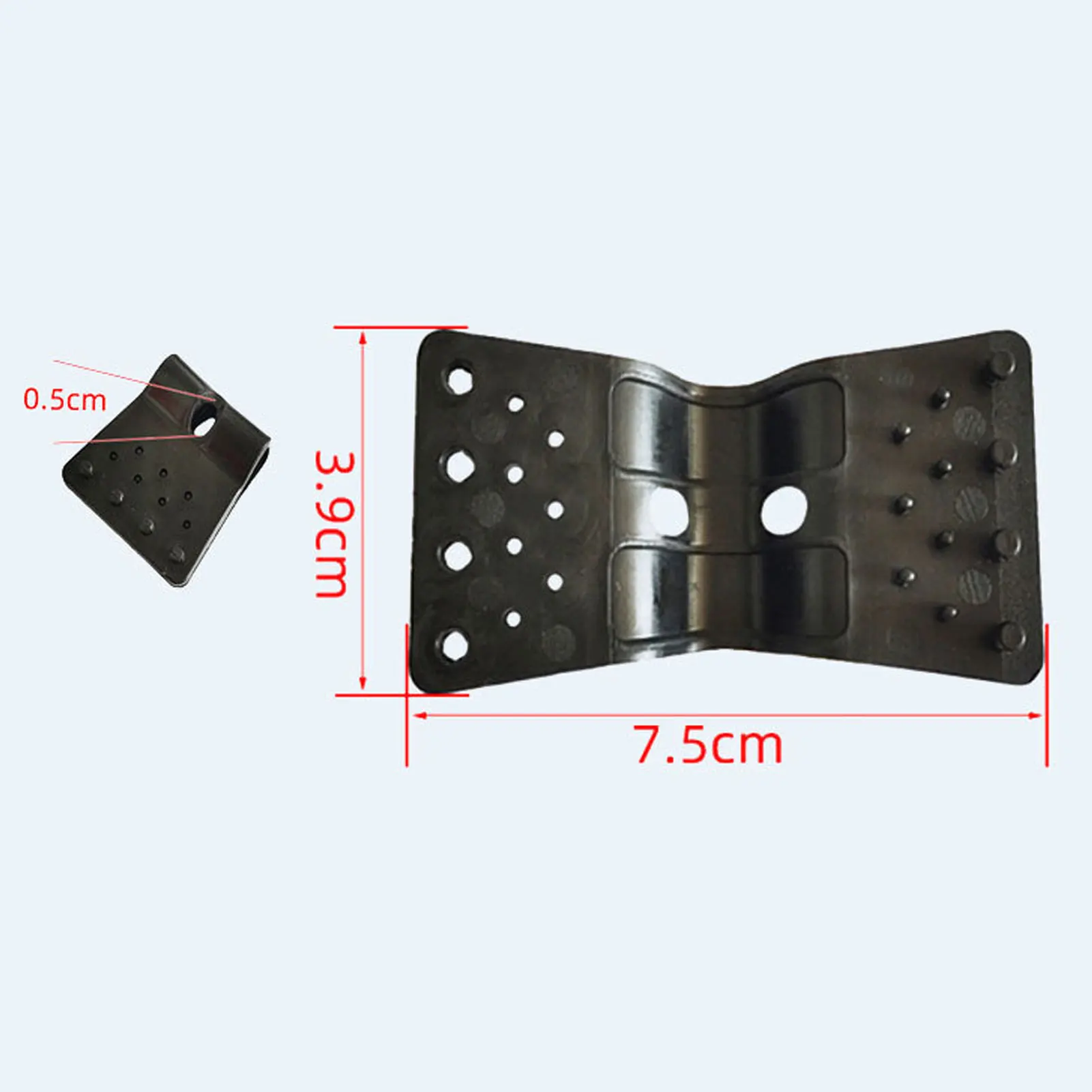 Reusable Shade Cloth Lock Clips Windproof Detachable Solid Fix Clips for Garden Greenhouse Supply