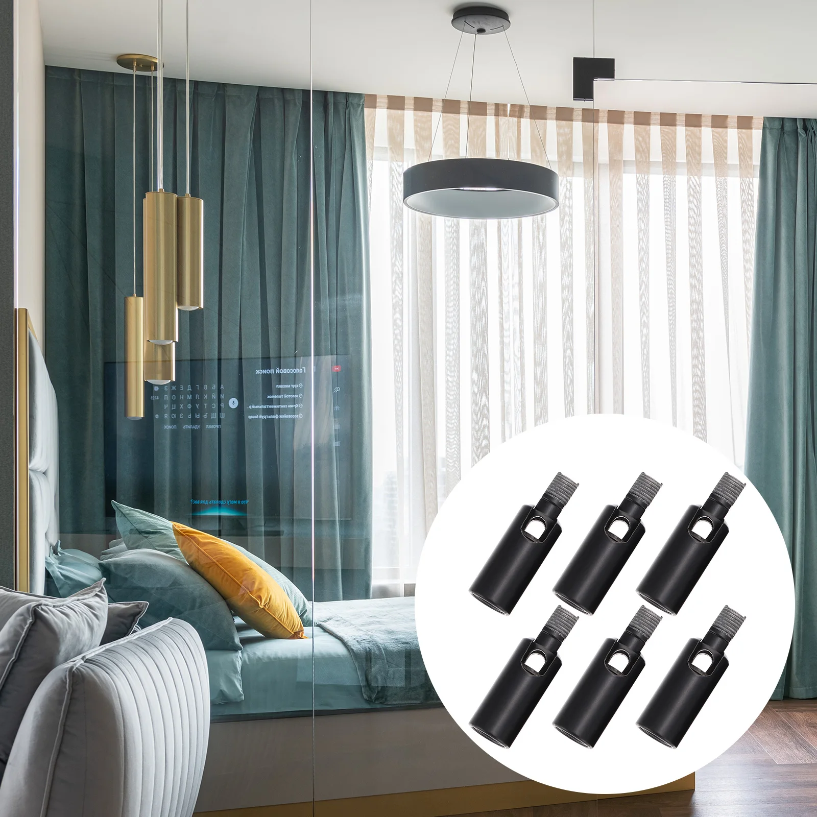 

6 шт. металлические разъемы для светильников, универсальные преобразователи поворотников, регулируемые адаптеры для потолочных светильников для украшения освещения своими руками