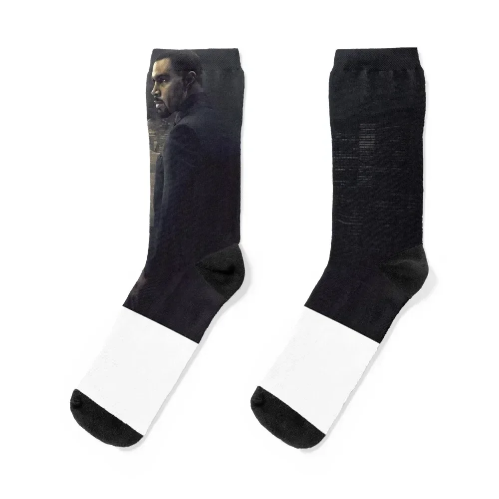 

Power GHOST Socks valentine gift ideas basketball anime gift Socks For Men Women's