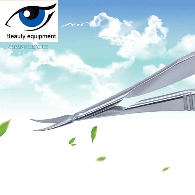 New 11cm Stainless steel ophthalmic microsurgical instruments Micro scissors